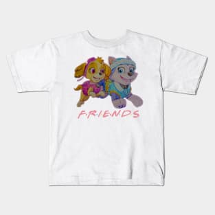 paw friends Kids T-Shirt